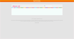 Desktop Screenshot of elleven.net